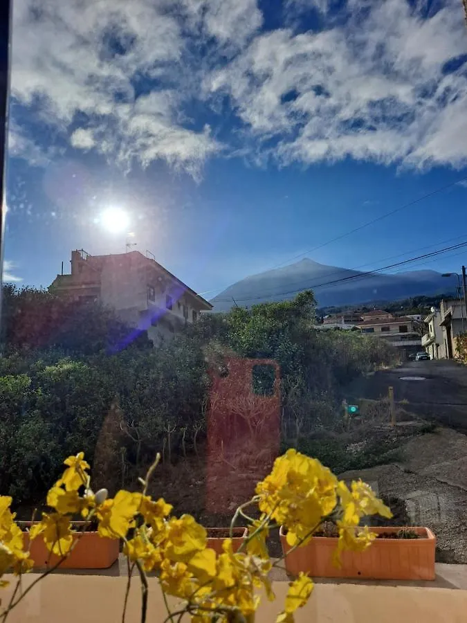 Tenerife Apartment 100M2 Casa De Don Quijote With A Terrace Of 100M2 With A View Of The Ocean And Teide Volcano And A Garden Of 600M2 イコー・デ・ロス・ビノス