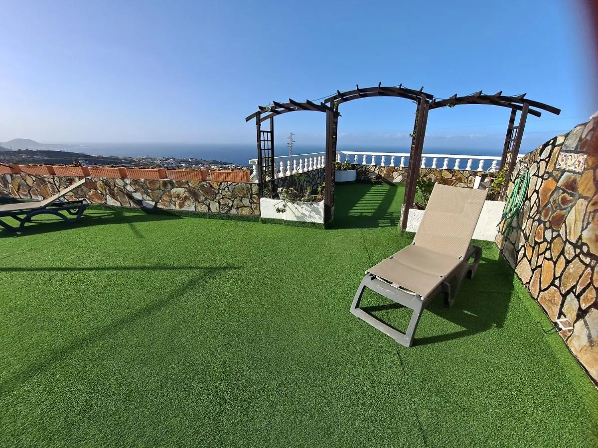 Tenerife Apartment 100M2 Casa De Don Quijote With A Terrace Of 100M2 With A View Of The Ocean And Teide Volcano And A Garden Of 600M2 イコー・デ・ロス・ビノス