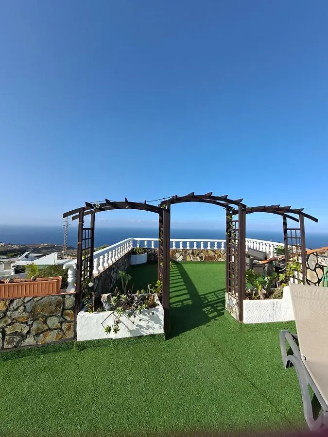 Tenerife Apartment 100M2 Casa De Don Quijote With A Terrace Of 100M2 With A View Of The Ocean And Teide Volcano And A Garden Of 600M2 イコー・デ・ロス・ビノス